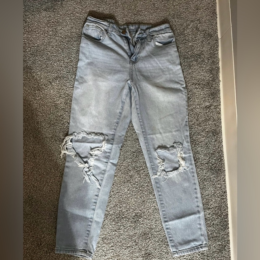 No Bo High Rise Lightwash Jeans